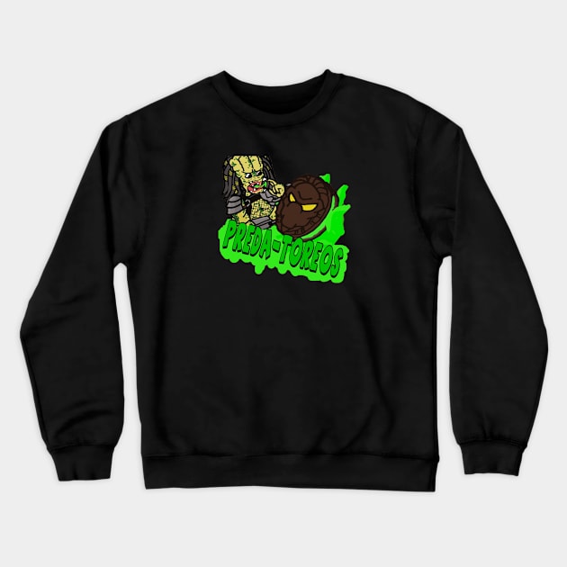 Preda-toreos Crewneck Sweatshirt by Undeadredneck